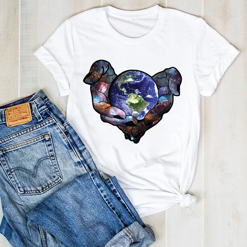 

Women Lady Sunflowers Cute Short Sleeve Fashion Print Ladies Summer T Tee Tshirt Womens Female Top Shirt Clothes Graphic T-shirt