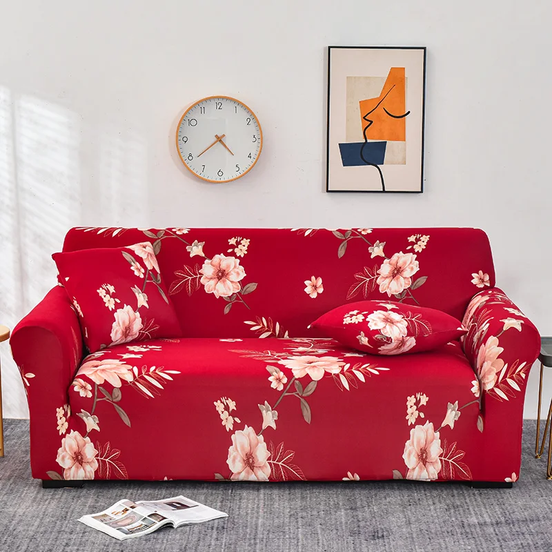 Elastic Sofa Cover Furniture Stretch Covers for living Room Slipcovers Armchairs Couch 1/2/3/4-seater | Дом и сад