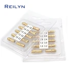 10 латунных втулок для дрели диаметром  4.3мм4.8мм