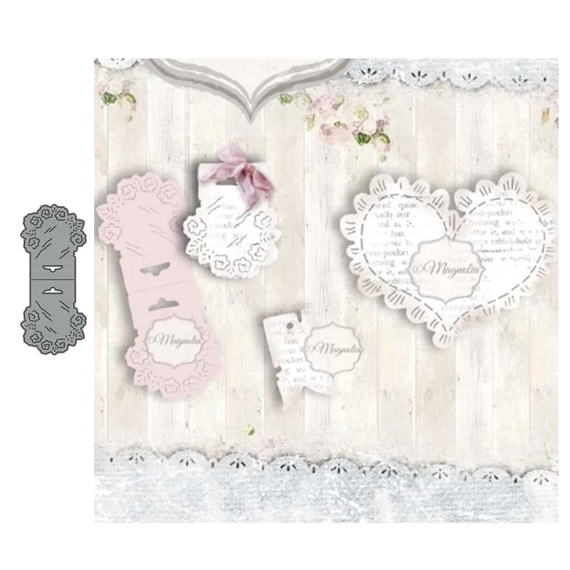 JC сумка с кнопочной застежкой металлический Трафаретный вырубной штамп для