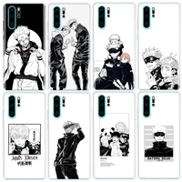 jujutsu kaisen phone case for huawei p smart z 2021 y5 y6 y7 y9 honor 50 20 pro 10i 9 lite 9x 8a 8s 8x 7s 7x 7a cover fundas pat