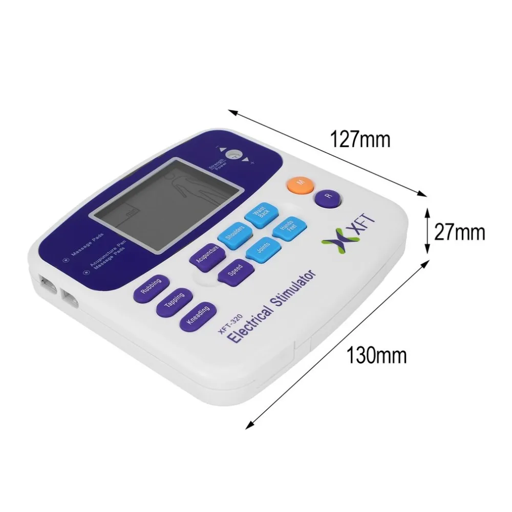 

new New Arrival Professional XFT-320 Electrical Stimulator Massager Dual Tens Machine Digital Massage Body Relaxation electric