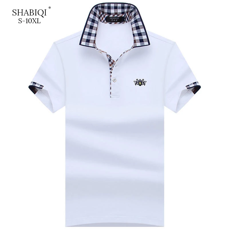 SHABIQI новый бренд одежды для мужчин мужские Поло рубашка бизнес и случайные