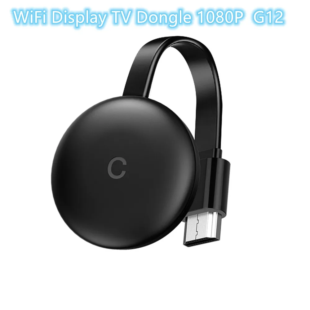 

ТВ-флешка G12 для Chromecast 4K, фото-и видеоплеера, 2,4 ГГц, WiFi