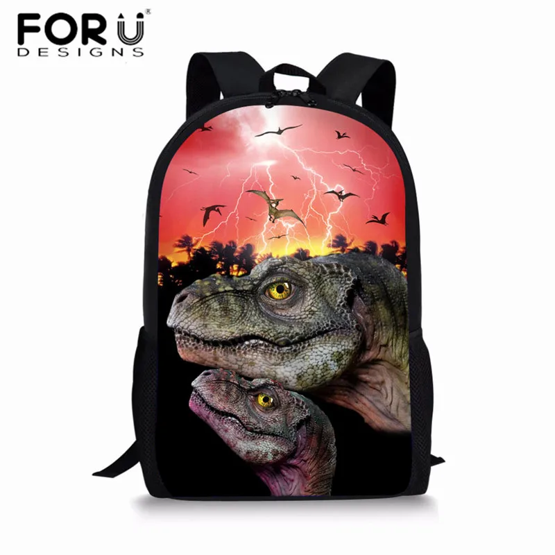 CC3932C FORUDESIGNS Jurassic World детские школьные ранцы для мальчиков T-rex рюкзак в виде динозавра первичные Детские рюкзаки детская сумка на подарок Mochilas - Цвет: CC3932C