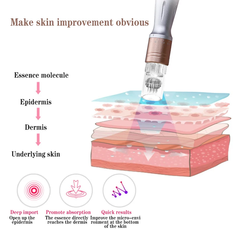 Электрический Дерма инструменты беспроводной уход за кожей устройство