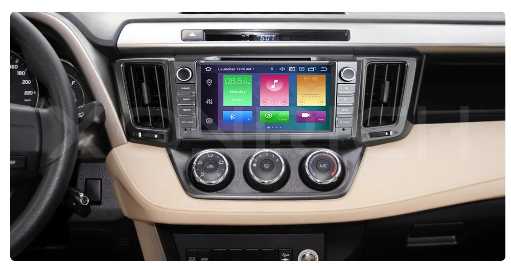 DSP ips, 4 ГБ, 64 ГБ, 2 Din Android 9 Автомобильный мультимедийный dvd-плеер gps для Toyota RAV4 для Toyota Previa Rav 4 2013 2018car Радио стерео
