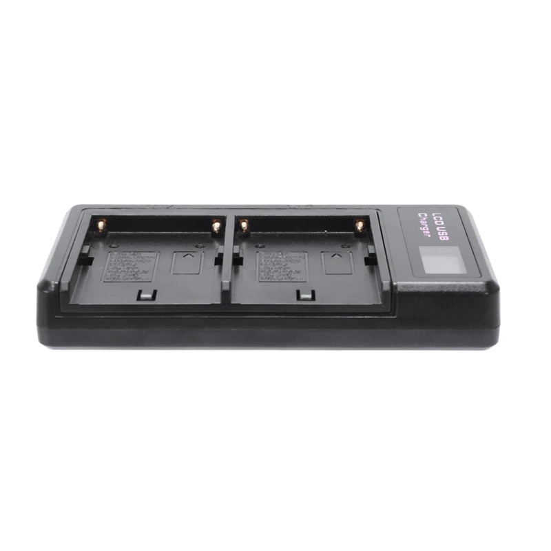 Горячее предложение-2 шт. Np-F550 батарея и ЖК-Двойной аккумулятор Usb зарядное