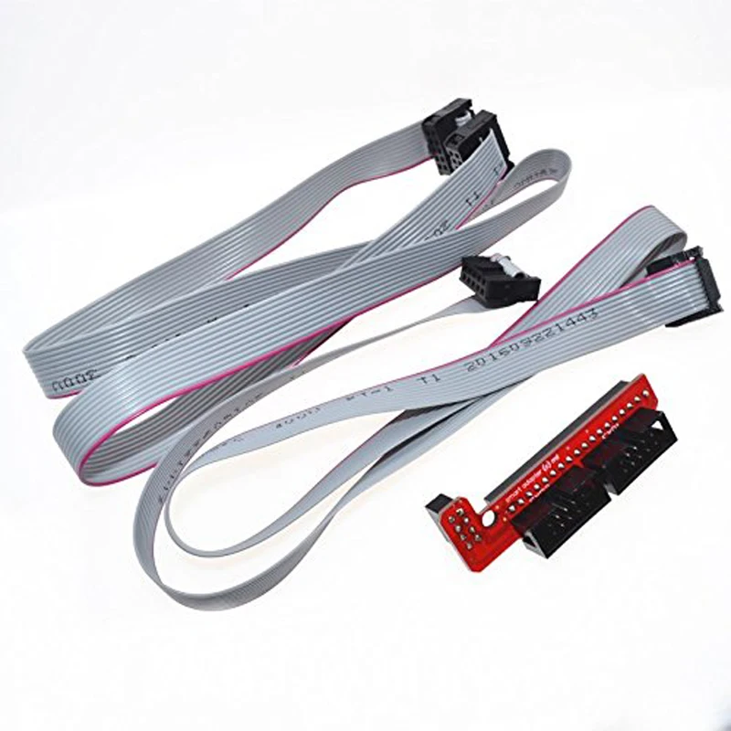 Плата контроллера графического смарт дисплея LCD 12864 с адаптером кабеля для 3D