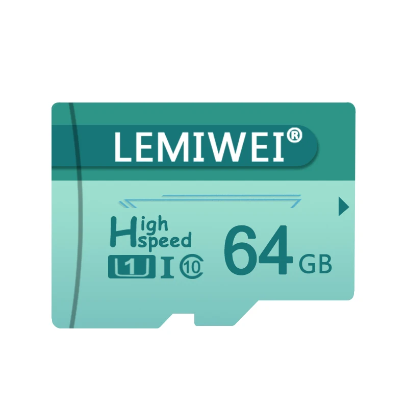 LEMIWEI Micro SD карта класса 10 8 ГБ 16 ГБ 32 ГБ высокая скорость 64 Гб Стандартная карта памяти TF флэш-карта для телефона Pad камера - Емкость: 64GB