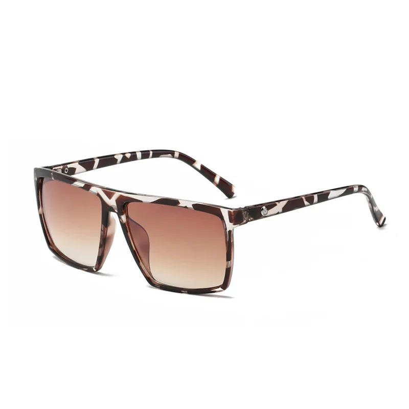 Квадратные Солнцезащитные очки для мужчин и женщин мужские хромированные линзы