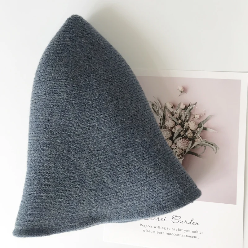 Hat female Autumn winter fisherman hat female small pure and fresh Korean version of joker spring summer day department corduroy