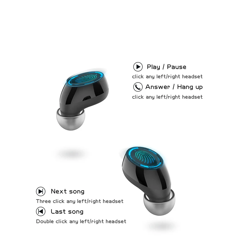 Air3 TWS 5 0 беспроводные Bluetooth наушники HD стерео гарнитура шума для iPhone Huawei|Наушники и