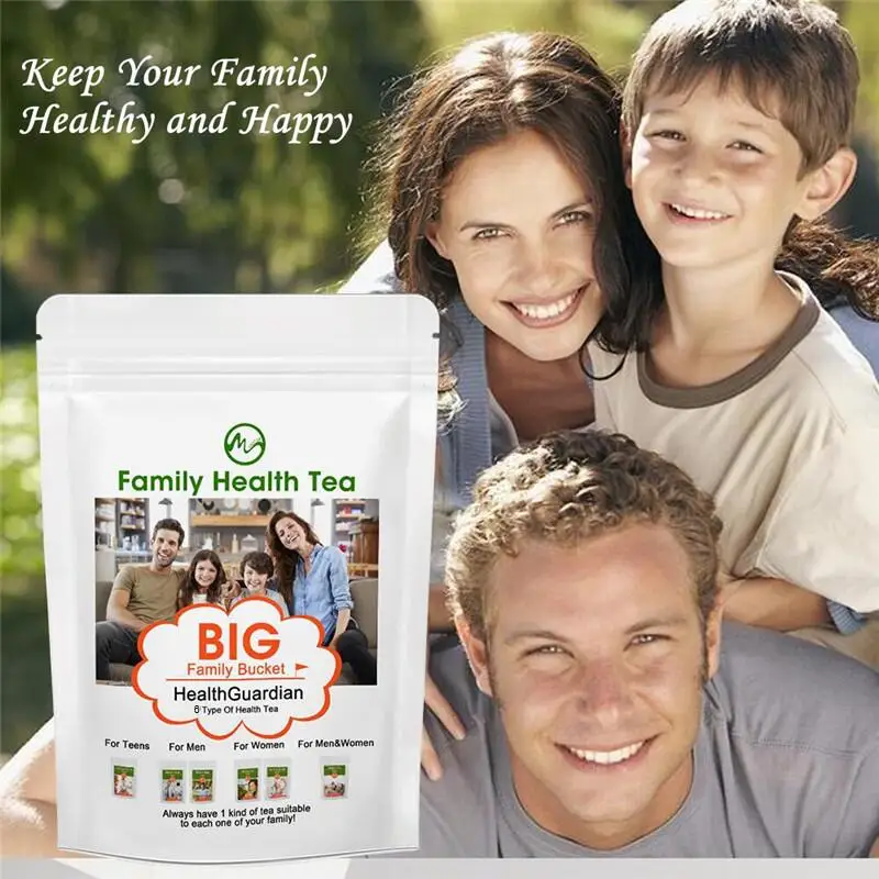 Семейный здоровый чай Minch чистый натуральный детоксикационный для плоского