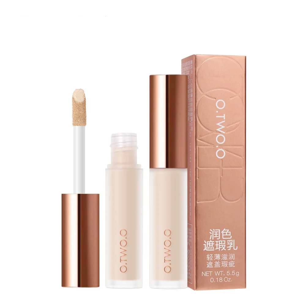 

Liquid Concealer Cream Waterproof Full Coverage Concealer Long Lasting Face Scars Acne Cover Smooth Moisturizing Makeup