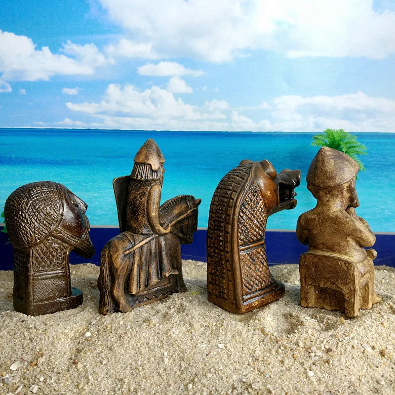 Странная форма украшения из смолы резьба по камню средневековый воин голова