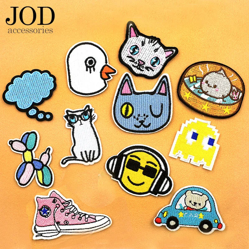 Мультфильм Аниме патч железо на одежде вышивка патчи для аппликация одежду