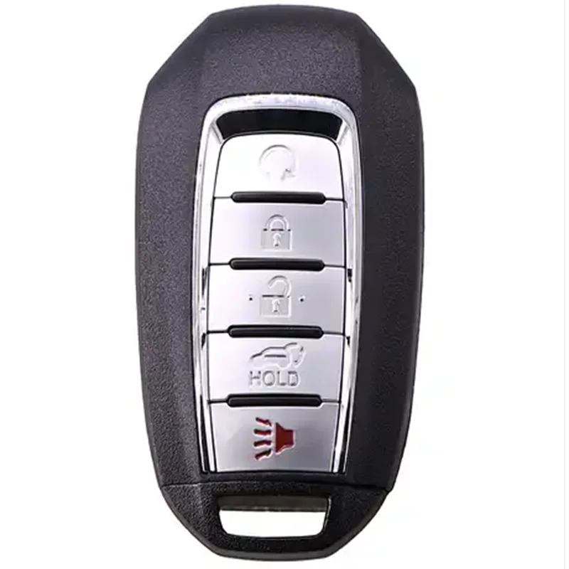 DAKATU 4/5 Button Smart Remote Key Shell case For Infiniti G25 G35 G37 Replacement Blanks Case with Emergency Uncut Blade | Автомобили и