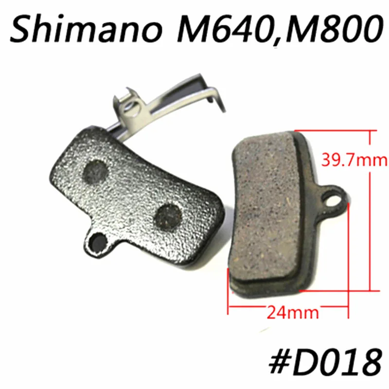 4 пары полуметаллических дисковых тормозных колодок Catazer для горных велосипедов