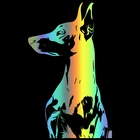 S51081 разных размеровЦвета виниловые наклейки на машину наклейка Доберман мотоцикл декоративные аксессуары Водонепроницаемый