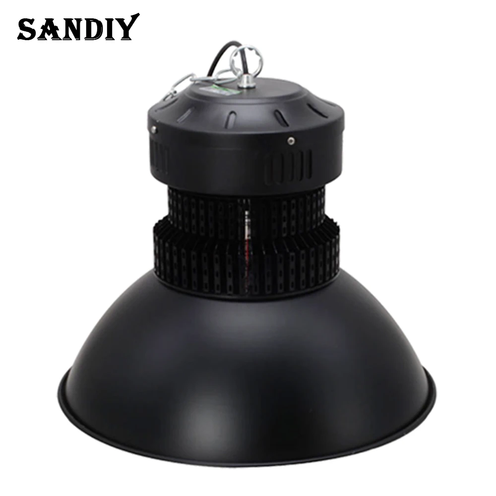 SANDIY 100W Led High Bay Light 150W Led Workshop Light 200W Industrial Lamp 6000K Factory Lighting Lndustrial and Mining Lamp