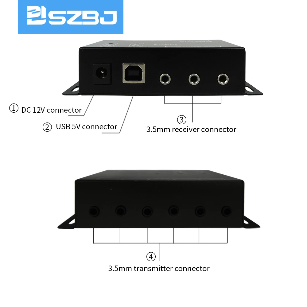 ИК-ретранслятор SZBJ удлинитель ИК-пульта дистанционного управления инфракрасная