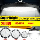 Светодиодный светильник UFO для высоких промышленных помещений, 100150200 Вт
