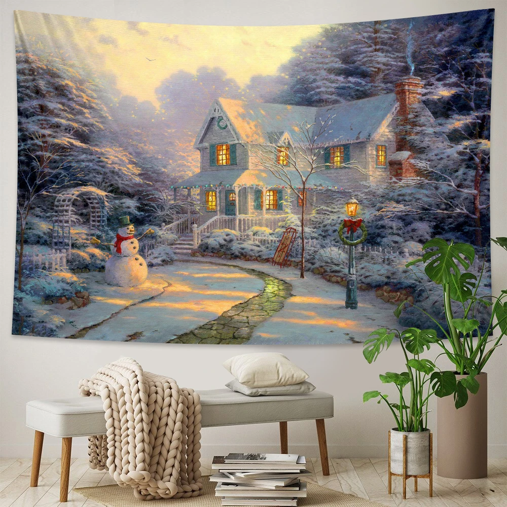 Рождественское украшение фантазия искусственная кожа Богемный Хиппи настенный