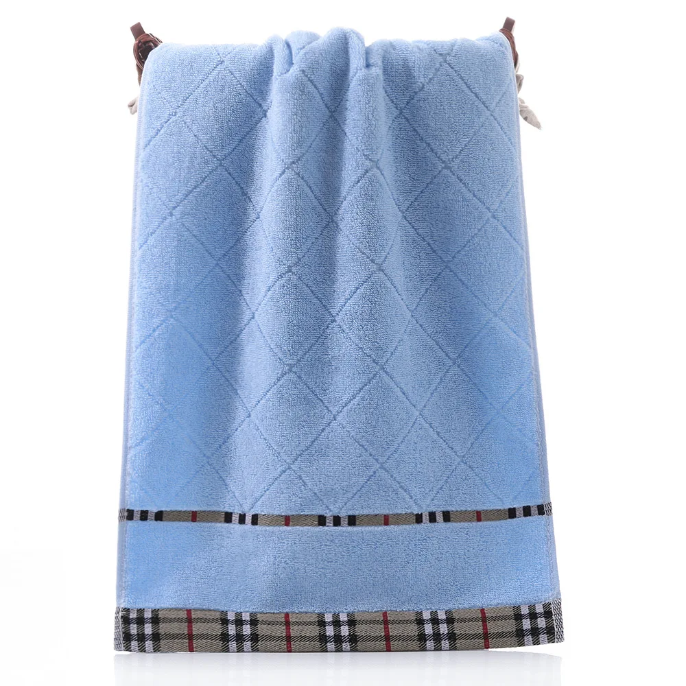 

Check cotton towel 32 strands face towel soft absorbent clean towel hand towel bathroom towel shampoo towel cleaning hair towel