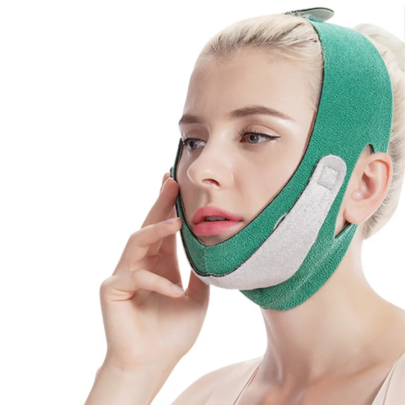 

V-shaped Face Lifting Strap Face Bandage Chin Cheek Slim Lift Up Anti Wrinkle Mask Bandage Double Chin Facial Correction Band