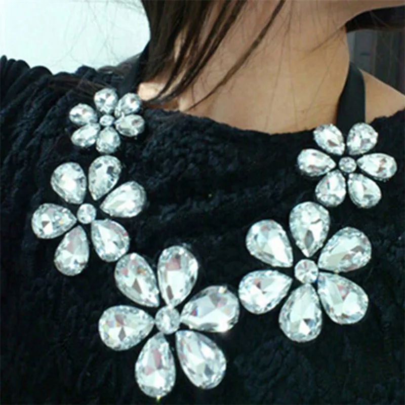 Модные летние ювелирные изделия ADOLPH элегантное ожерелье чокер с цветком из