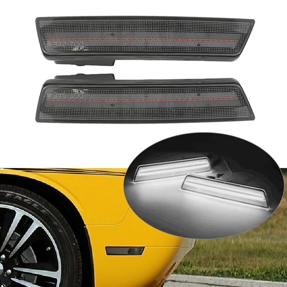 car led rear side marker lights for dodge challenger 2008 2009 2010 2012 2013 2014 charger 2011 2012 2013 2014 signal lamp free global shipping