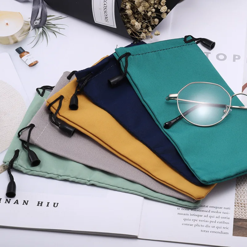 

New Style Sunglasses Glasses Bag Mobile Phone Bag Storage Bag Jewelry Fashion Gift Beam Mouth Cloth Bag
