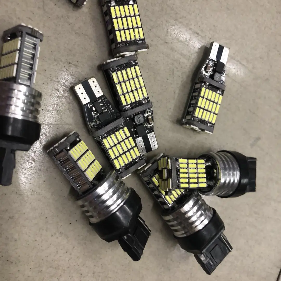 

Automobile Led Reversing Lamp T15 4014 45smd Decoding Wide Pressure Turn Signal Lamp Car Led Light Car Accessories