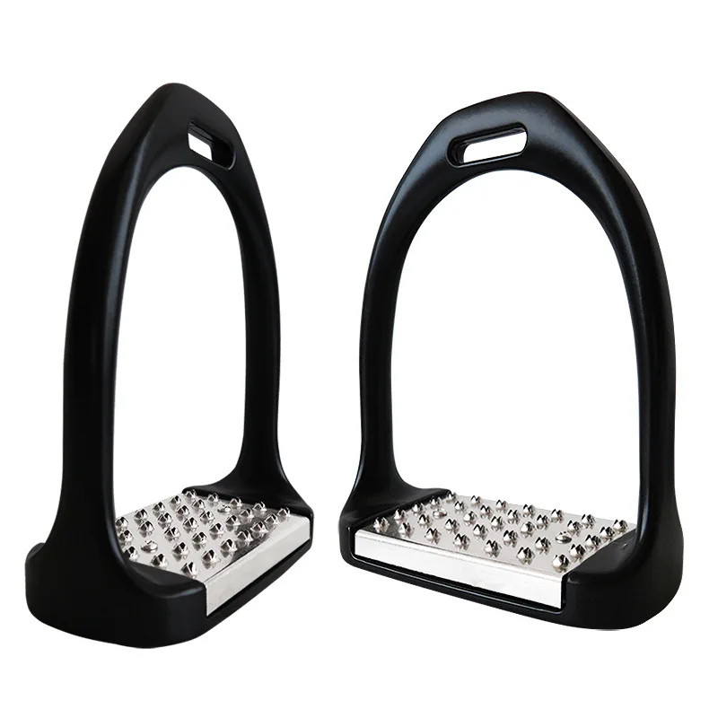 

Horse Saddle Pedal Thickening Stainless Steel Aluminum Alloy Stirrups Horse Riding Equipment Horse Racing Equestrian Stirrups