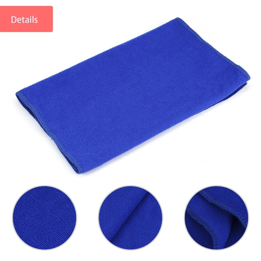 

New 1 pc 30*70CM blue Microfiber car cleaning cloth wash hand towel products dust tools car wash supplies car accessorie