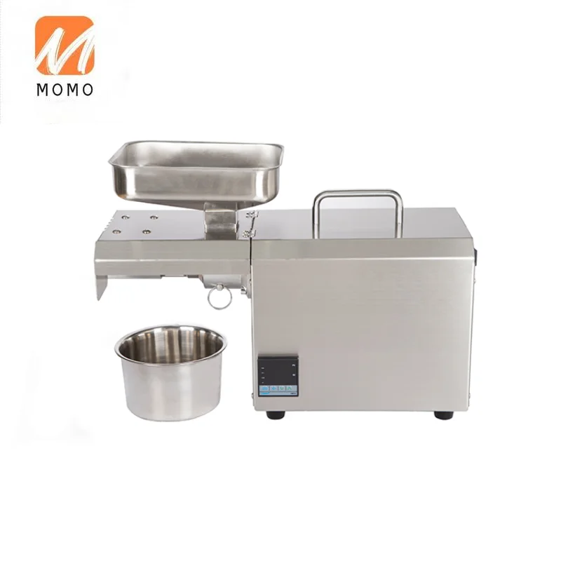 

High Quality Mini Press Oil Pressing Filtering Machine Stainless Steel Home Cold Pressed Coconut Peanuts Oil Press Machine