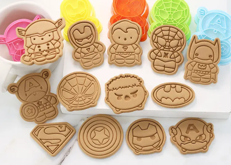 Инструменты для выпечки Супергерои | Игрушки и хобби