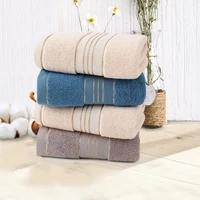 34x74cm face towel set for adults pure cotton thick stripes absorbent soft bathroom washcloth hand towel home hotel bath towels