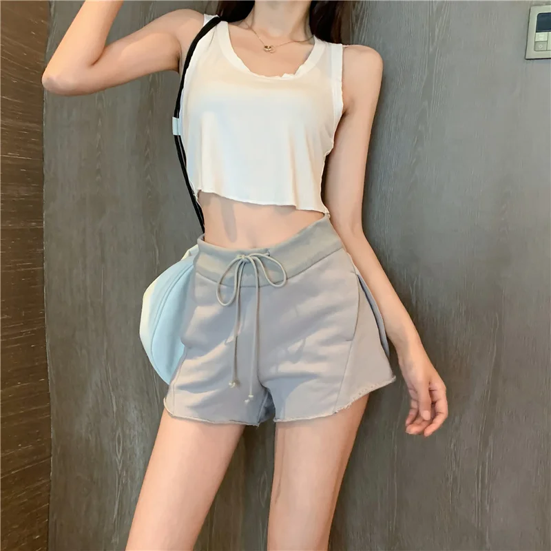 Новинка лета 2021 повседневные брюки с высокой талией облегающие на шнуровке