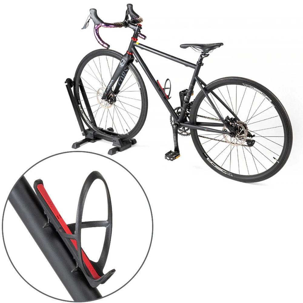 

Ansjs Bicycle Water Bottle Cage with tire lever MTB Road Bike plastic Bottle Holder Ultra Light Cycle Equipment Matte