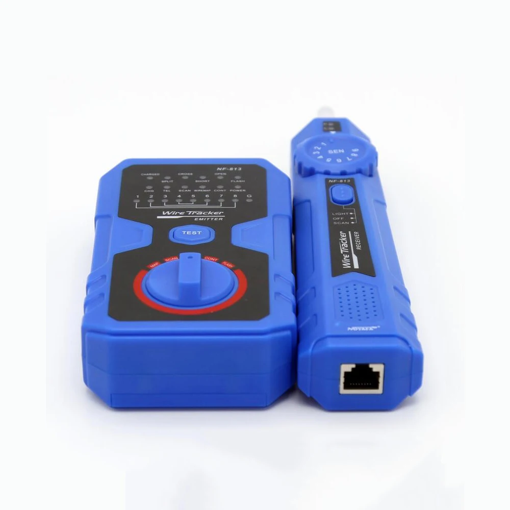 Оригинальный Кабельный тестер NOYAFA локатор проводов для RJ45 RJ11 BNC полярность