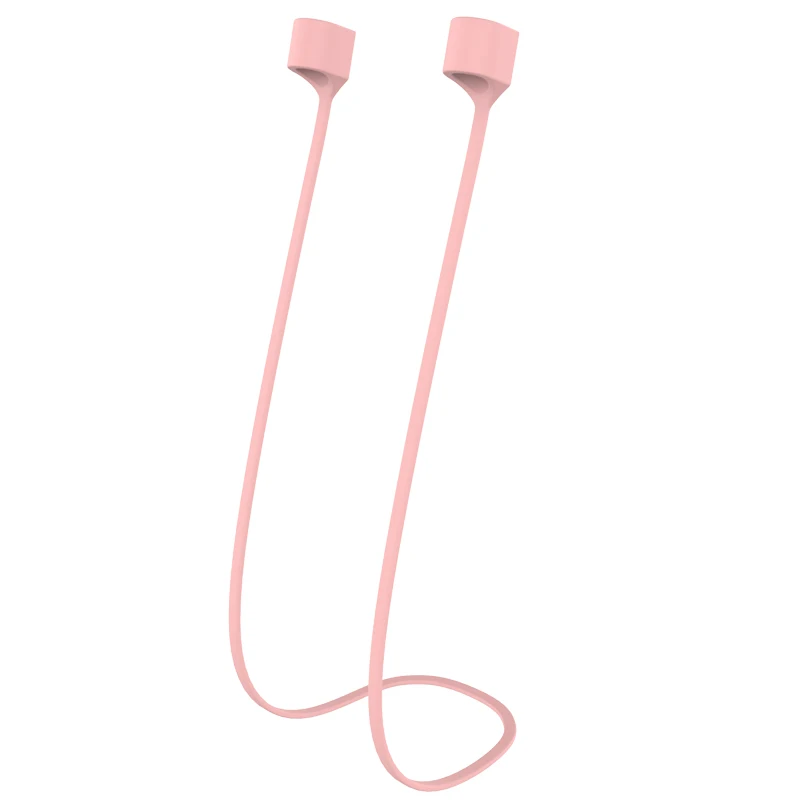 Магнитный ремешок для наушников Airpods анти-потерянный ремень Магнитная веревка для Xiaomi Airdots профессиональные наушники силиконовый шнур - Цвет: Style2