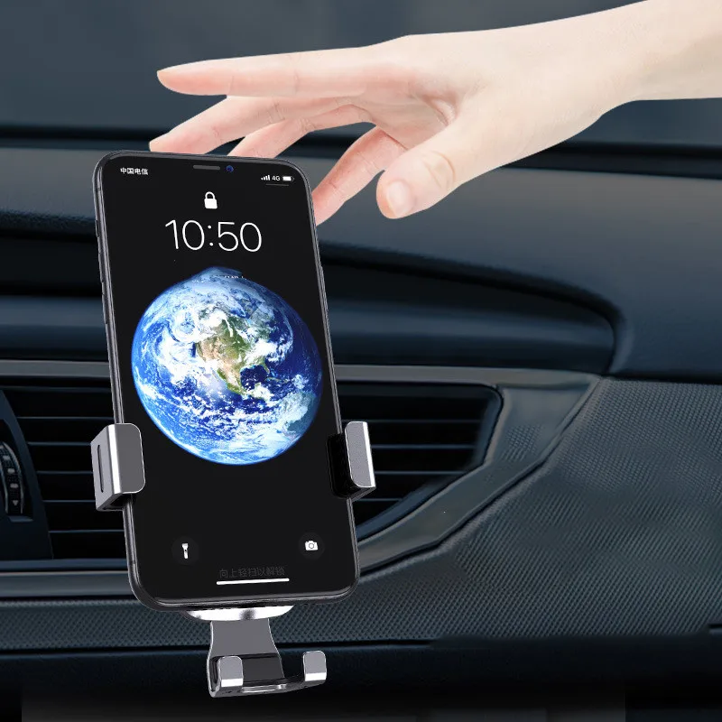 Универсальный автомобильный держатель для телефона смартфона с креплением на
