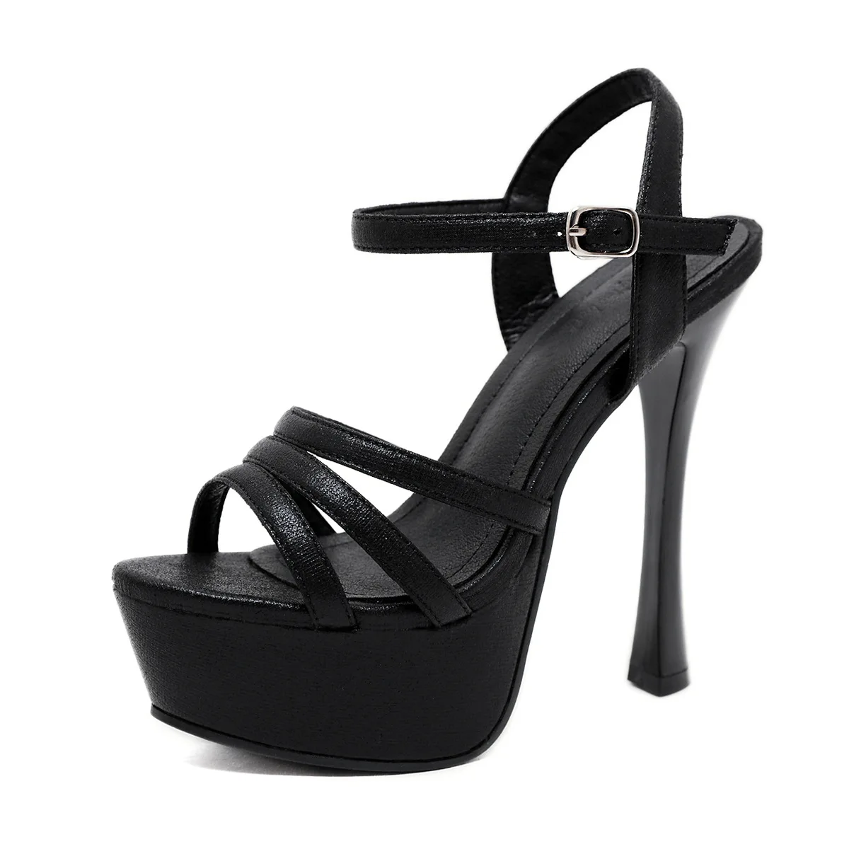 

Steel pipe dance super high heel shoes 14cm night club waterproof platform thick bottom thick heel sandals show large women's