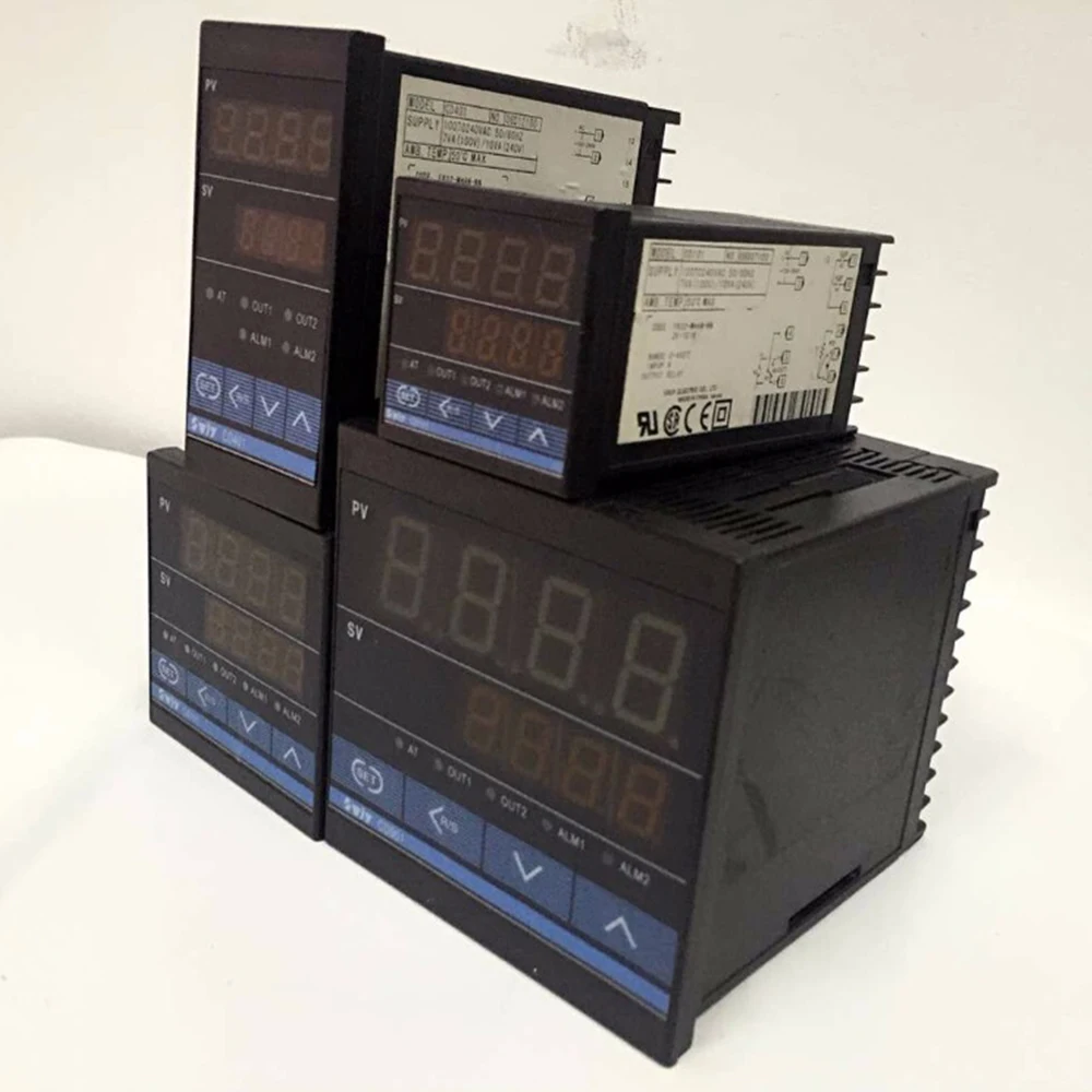 Интеллектуальный цифровой регулятор температуры 380 В Встроенный термостат 96*48*110