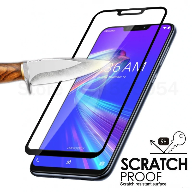Закаленное стекло с полным покрытием для ASUS Zenfone Max pro M1 ZB602KL ZB601KL Pro M2 ZB631KL ZB555KL