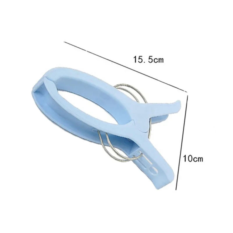 Plastic Color Clothes Pegs Beach Towel Clamp Laundry Pins Large Size Drying Retaining Clip Organization clothes rack | Дом и сад