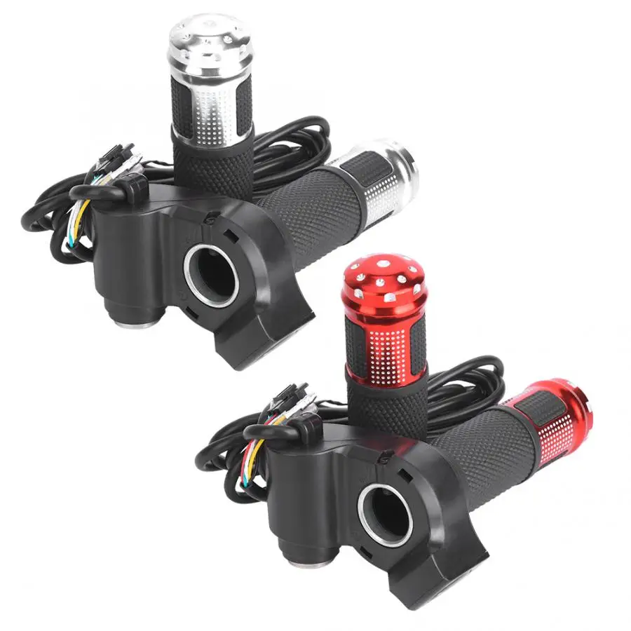 Универсальный светодиодный дисплей напряжения 1 пара поворотная дроссельная