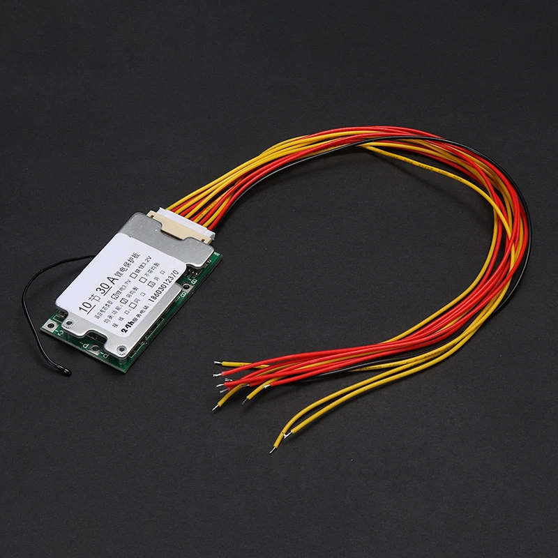10S 36V 30A литий ионная Защитная плата Li Ion Cell 18650 защита батареи BMS печатная с